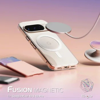 Калъф за Google Pixel 10 / 10 Pro - Fusion MagSafe - Прозрачен