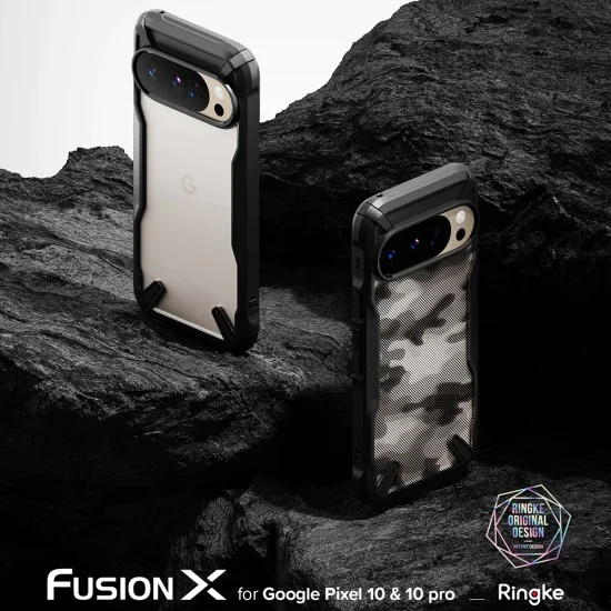 Калъф за Google Pixel 10 / 10 Pro - Fusion X - Черен