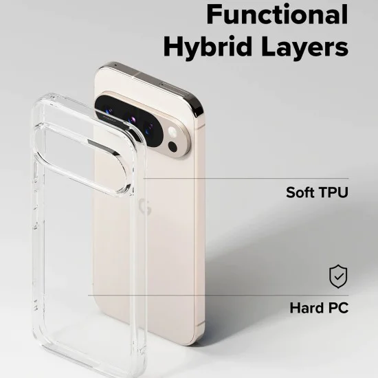 Калъф за Google Pixel 10 Pro XL - Fusion - Прозрачен
