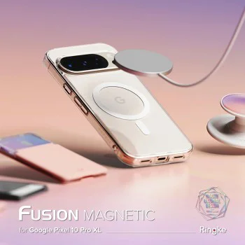 Калъф за Google Pixel 10 Pro XL - Fusion MagSafe - Прозрачен