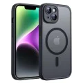 Калъф за iPhone 14 - PureFrost MagSafe - Черен