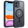 Калъф за iPhone 11 - PureFrost MagSafe - Черен