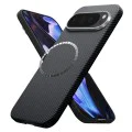 Калъф за Google Pixel 9 Pro XL - Aramid Fiber MagSafe - Черен