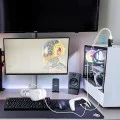 Techsuit - Мини докинг станция EchoLink 3 в 1 (H10) - Type-C към 2x USB 2.0, 1x USB 3.0 - Черна