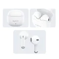 Havit - Безжични слушалки (TW941) - с микрофон, Bluetooth 5.3, True Wireless Stereo, Type-C, 250mAh - Бяла