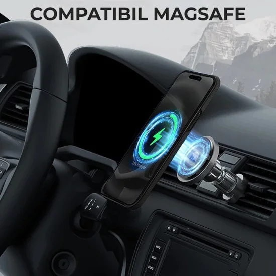 Калъф за iPhone 17 Air - Techsuit - Aramid Fiber MagSafe - Черен