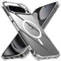 Калъф за Google Pixel 10 Pro XL - Удароустойчив Прозрачен Силиконов MagSafe - Прозрачен