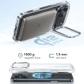 Калъф за iPhone 17 Pro - ESR - Classic Hybrid HaloLock Kickstand - Прозрачен