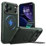 Калъф за iPhone 17 Pro Max - ESR - Cyber ​​Armor Kickstand - Зелен