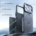 Калъф за iPhone 17 Pro – ESR Cyber Armor Kickstand – Сив