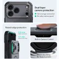 Калъф за iPhone 17 Pro Max - ESR - Cyber ​​Armor Kickstand - Сив
