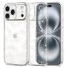 Калъф за iPhone 17 Pro - серия SparkleSkin - Прозрачен