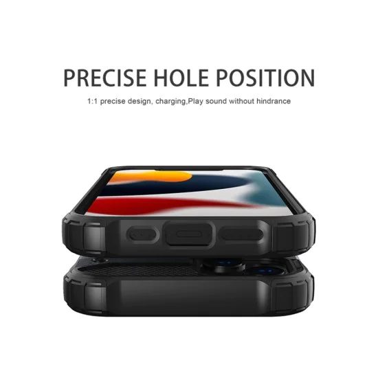 Калъф за iPhone 17 Pro - Hybrid Armor - Черен