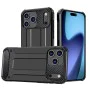 Калъф за iPhone 17 Pro - Hybrid Armor - Черен