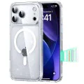 Калъф за iPhone 17 Pro Max - ESR - Classic Hybrid HaloLock - Прозрачен Shimmer