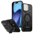 Калъф за iPhone 17 - CamVault MagSafe - черен