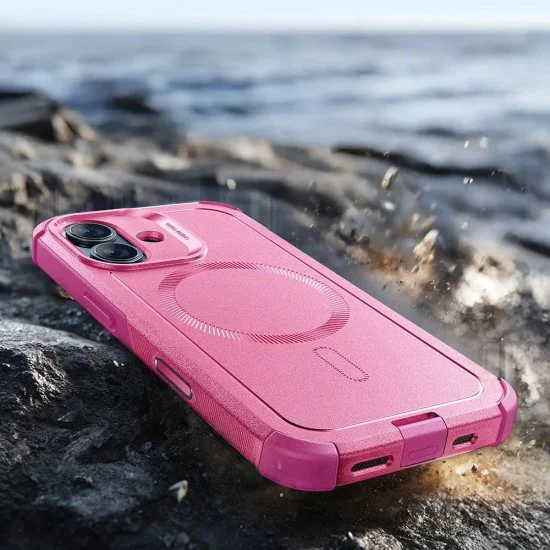 Калъф за iPhone 17 - ESR - Cyber ​​Halolock - Розов
