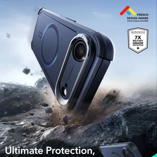 Калъф за iPhone 17 Air - ESR - Cyber ​​Armor Kickstand - Син