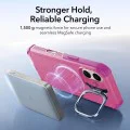Калъф за iPhone 17 - ESR - Cyber ​​Armor Kickstand - Розов
