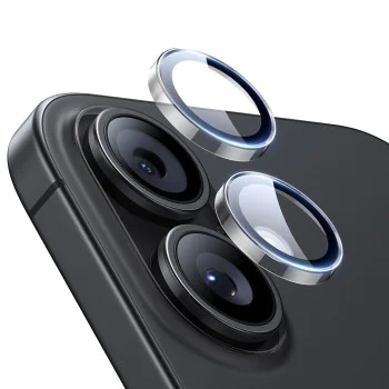 Протектор за камера за iPhone 16 / iPhone 16 Plus - ESR Armorite протектори за обектив на камера - прозрачни