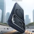 Калъф за iPhone 17 Pro – с MagSafe – ESR Classic Hybrid HaloLock Kickstand – Матиран син