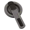 Поставка / държач с MagSafe – Techsuit AluStandX (SB1) – 360°, регулируем, алуминий & цинк – Сив