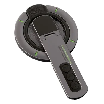 Поставка / държач с MagSafe – Techsuit AluStandX (SB1) – 360°, регулируем, алуминий & цинк – Сив