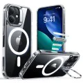 Калъф за iPhone 17 - ESR - Classic Hybrid HaloLock Kickstand - Прозрачен