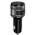 FM трансмитер – Techsuit VoltTune (MFM1) – Dual USB, QC3.0, MP3 плейър, Bluetooth – Черен