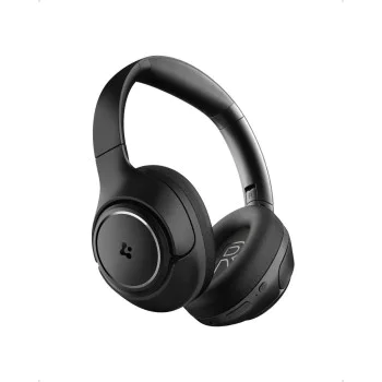 Spigen - Безжични слушалки (SA2403) - Bluetooth 5.4, Активно шумопотискане, Микрофон, Ниска латентност, Аудио приложение - Черни