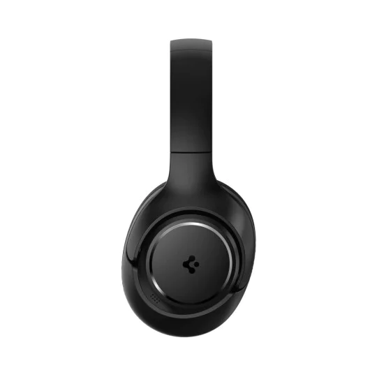 Spigen - Безжични слушалки (SA2403) - Bluetooth 5.4, Активно шумопотискане, Микрофон, Ниска латентност, Аудио приложение - Черни