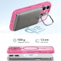 Калъф за iPhone 17 - ESR - Classic Hybrid HaloLock Kickstand - Frosted Розов