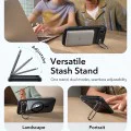 Калъф за iPhone 17 Air - ESR - Classic Hybrid HaloLock Kickstand - Прозрачен Черен
