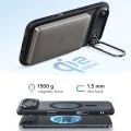 Калъф за iPhone 17 Air – с MagSafe – ESR Classic Hybrid HaloLock Kickstand – Матиран черен