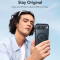 Калъф за iPhone 17 Air - ESR - Classic Hybrid HaloLock стойка - Матирано Син