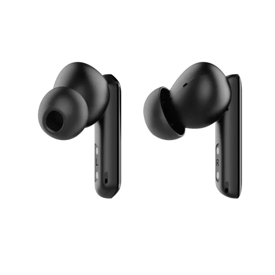 Spigen - Безжични слушалки (SA2402) - Bluetooth 5.3, Активно шумопотискане, Микрофон, Ниска латентност, Аудио приложение - Черни