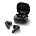 Spigen - Безжични слушалки (SA2402) - Bluetooth 5.3, Активно шумопотискане, Микрофон, Ниска латентност, Аудио приложение - Черни