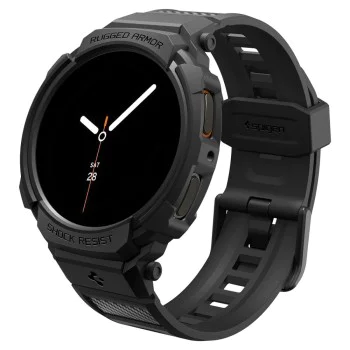 Spigen - Rugged Armor Pro - Samsung Galaxy Watch8 40mm - Матово черно