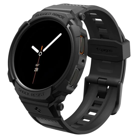 Spigen - Rugged Armor Pro - Samsung Galaxy Watch8 40mm - Матово черно