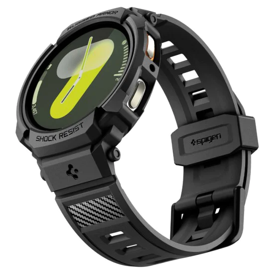 Spigen - Rugged Armor Pro - Samsung Galaxy Watch8 40mm - Матово черно
