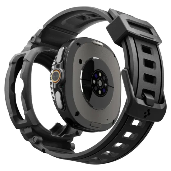 Spigen - Rugged Armor Pro - Samsung Galaxy Watch8 Classic - Матово черно