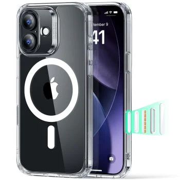 Калъф за iPhone 17 - ESR - Classic Hybrid HaloLock - Прозрачен