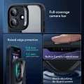 Калъф за iPhone 17 - ESR - Classic Hybrid HaloLock - Прозрачен Черен
