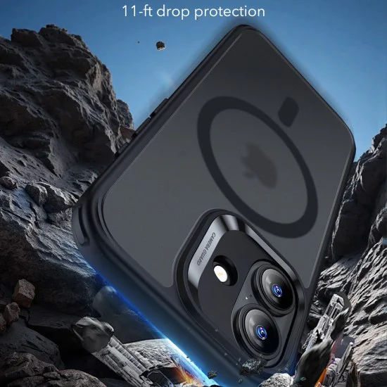 Калъф за iPhone 17 - ESR - Classic Hybrid HaloLock - Frosted Черен