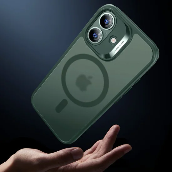 Калъф за iPhone 17 - ESR - Classic Hybrid HaloLock - Frosted Зелен