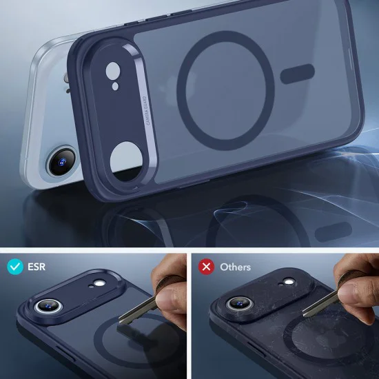 Калъф за iPhone 17 Air - ESR - Classic Hybrid HaloLock - Frosted Blue