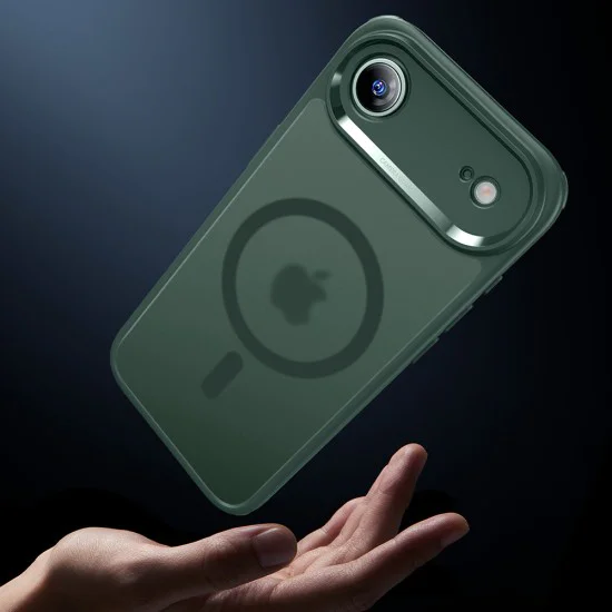 Калъф за iPhone 17 Air - ESR - Classic Hybrid HaloLock - Frosted Зелен