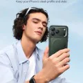 Калъф за iPhone 17 Pro – с MagSafe – ESR Classic Hybrid HaloLock Kickstand – Матиран зелен