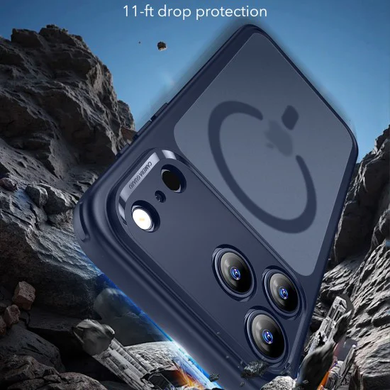 Калъф за iPhone 17 Pro Max - ESR - Classic Hybrid HaloLock - Frosted Blue