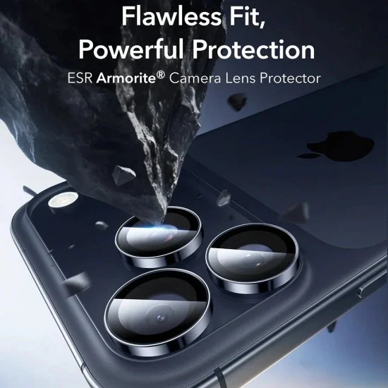 Протектор за лещите на камерата за iPhone iPhone 14 Pro/Pro Max/15 Pro/Pro Max/16 Pro/Pro Max/17 Pro/Pro Max - ESR Armorite - Синьо